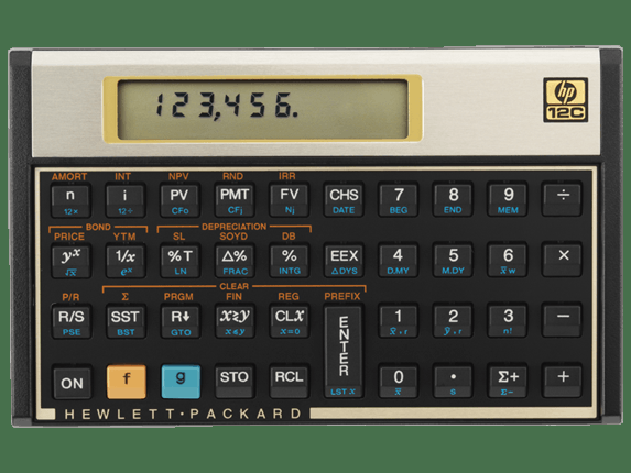 HP 12C English Calculator